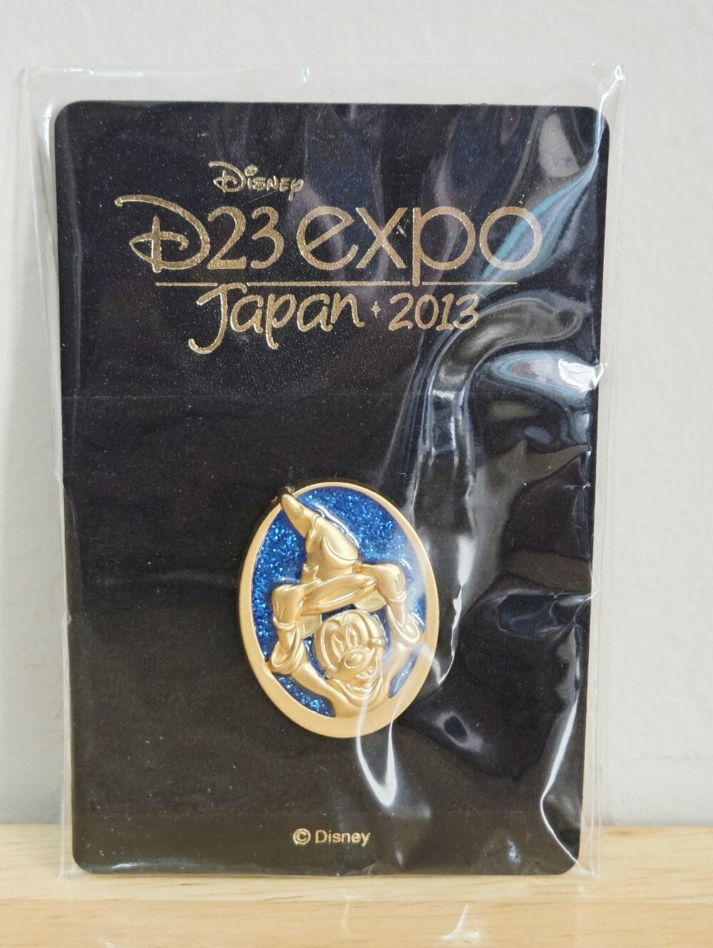 *2 for $30* D23 Expo Japan 2013 Exclusive Sorcerer Mickey Glitter Enamel Pin